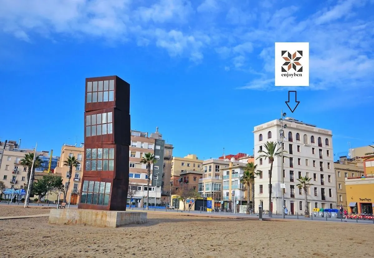 Apartment Beach Flat In Barcelona Sea Views